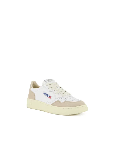 Sneakersy Autry skórzane białe