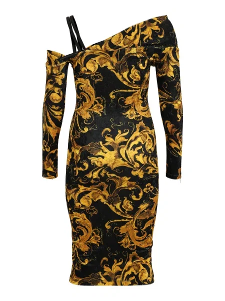 Versace Jeans Couture Koktejlové šaty čierna