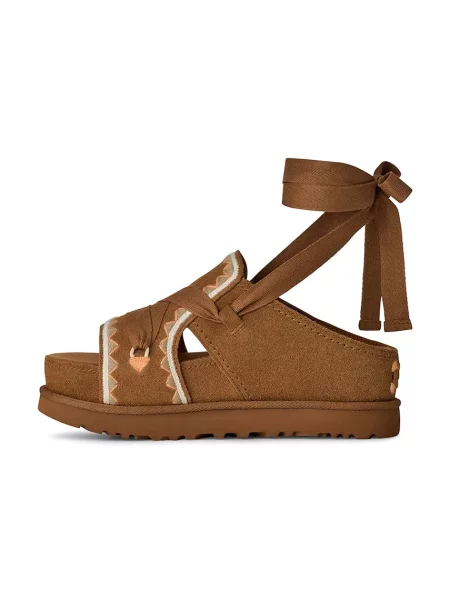 Замшевые босоножки Ugg