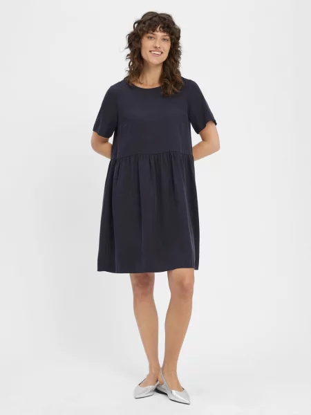 Marc O'Polo Denim Sukienka Kobiety Lyocell jednolity S różowy