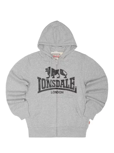 Lonsdale London Hanorac Krafty gri negru