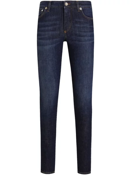 Jeansy Dolce And Gabbana niebieskie