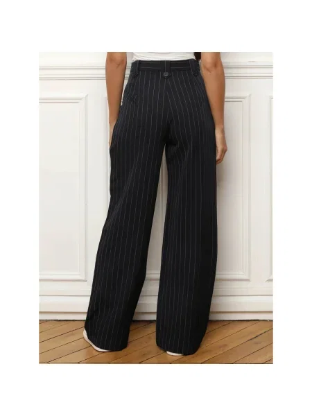 Pantaloni La Modeuse albastru