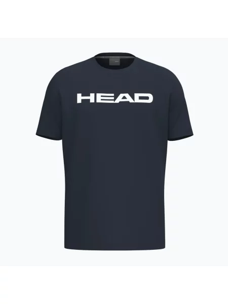 Gyerek póló HEAD Club Basic Jr navy. Méret: haditengerészet