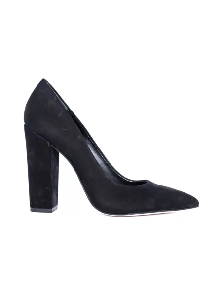 Czółenka Steve Madden skórzana czarna