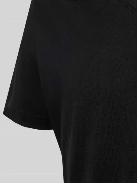 T-shirt z czystej bawełny w Christian Berg Men czarna
