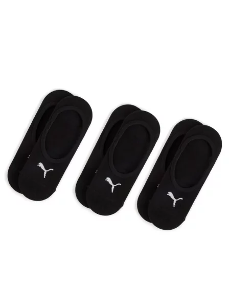 Skarpety stopki PUMA Unisex — trójpak czarne