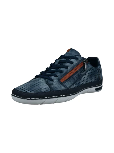 Bugatti Pantofi cu șireturi sport închis albastru