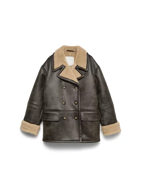 VERO MODA Geacă de primăvară-toamnă VMSKYLA metalic gri