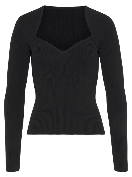 LASCANA Pulover negru