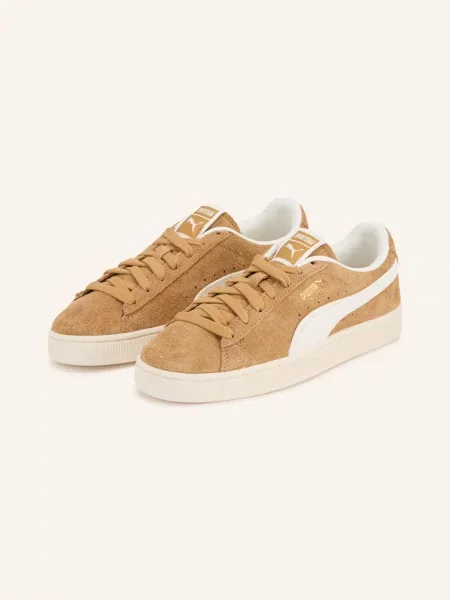 Sneakersy Puma Suede zamszowe beżowe