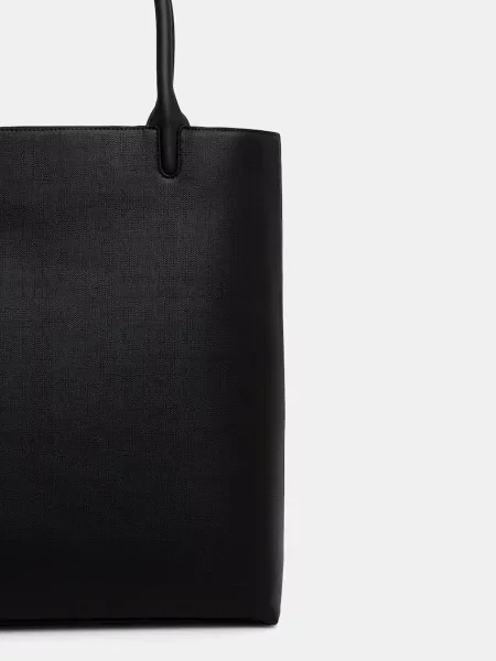 Tommy Hilfiger torba z imitacji skóry czarna