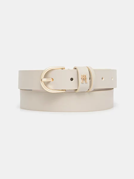 Кожен Tommy Hilfiger бежово