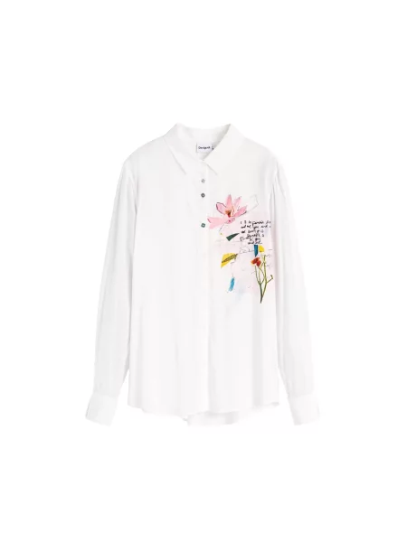 Desigual Bluză galben / roz / roz pastel alb