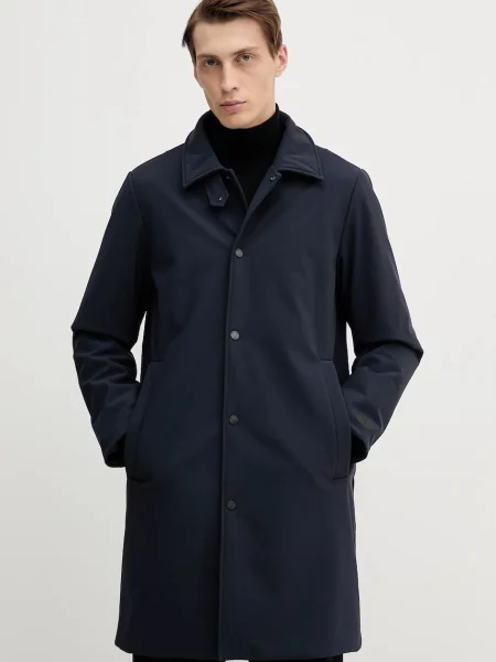 Палто Trussardi тъмносиньо