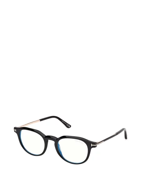 Ochelari de soare rotunzi Tom Ford Eyewear negru