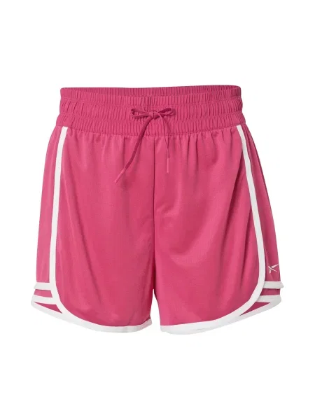 Reebok Sport Pantaloni sport / alb roz