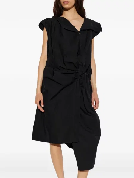 Rochie Issey Miyake asimetrică negru