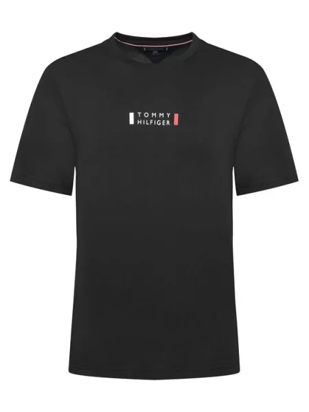 Tommy Hilfiger T-Shirt Brand Love μαύρο