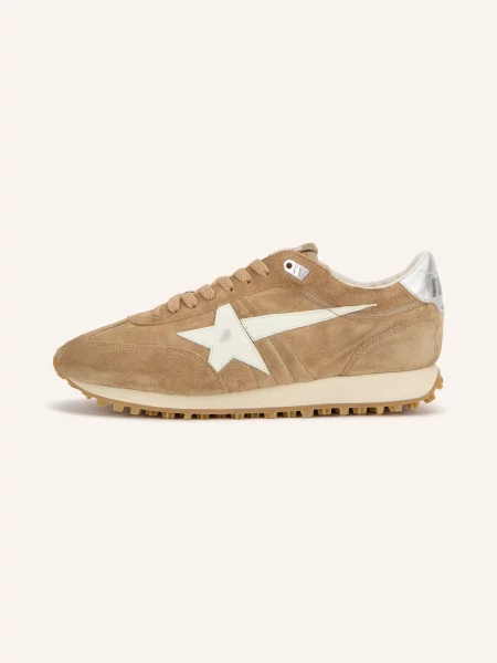 Golden Goose Sneakersy Marathon velbloudí / stříbrná bílá