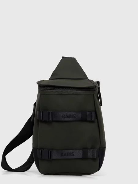 Раница Rains Backpacks малък с изчистен дизайн зелено