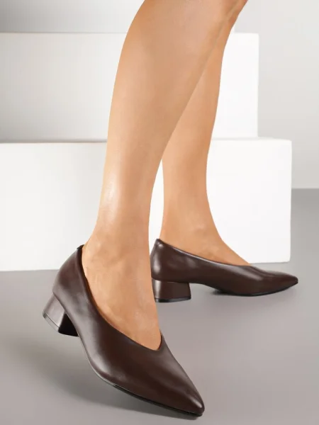 Pantofi cu Alinire maro