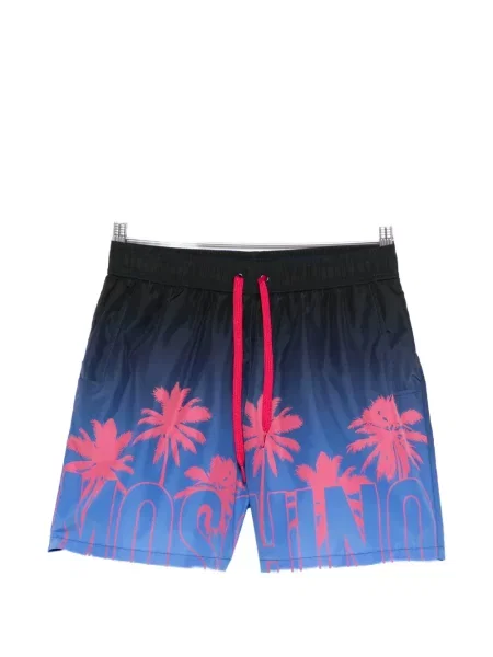 Slip de baie Moschino cu imagine albastru