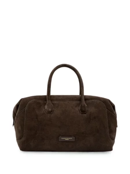 Top Gianni Chiarini din piele de căprioară maro