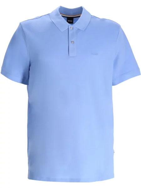 Polo Boss με σχέδιο μπλε