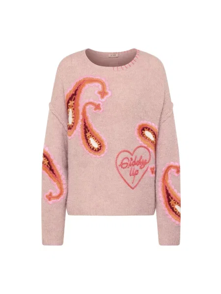 Sweter Lecomte różowy