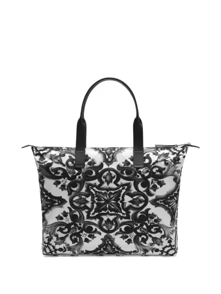Geantă Dolce & Gabbana cu imagine negru