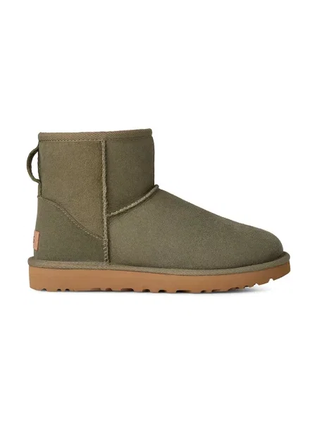 Pantofi Ugg din piele clasici kaki