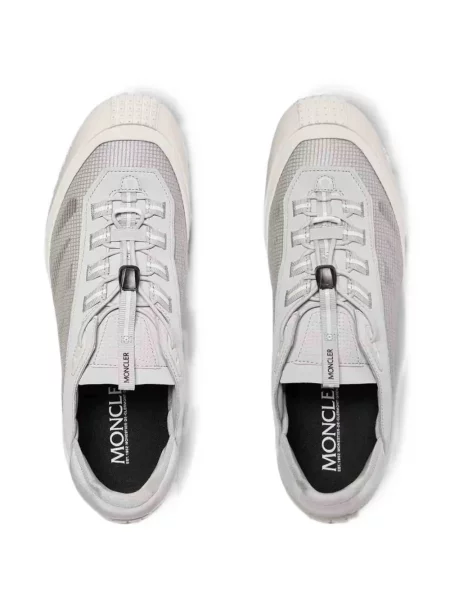 Sneakerși Moncler plasă gri