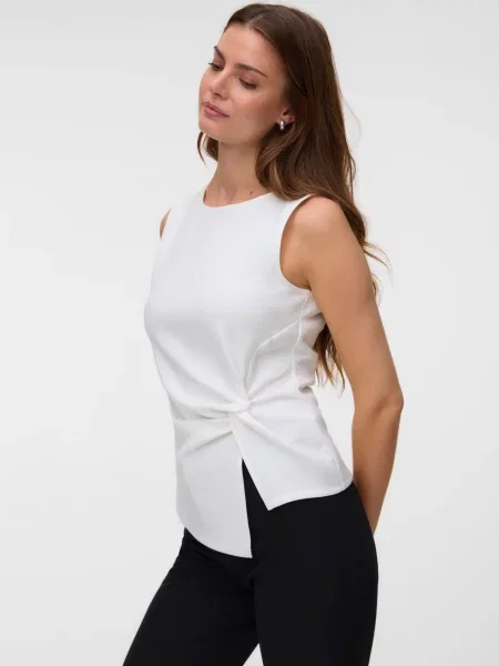 VERO MODA Top VMSMILLA' biela