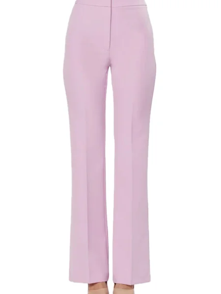 Spodnie Silence w jednolitym kolorze fioletowe