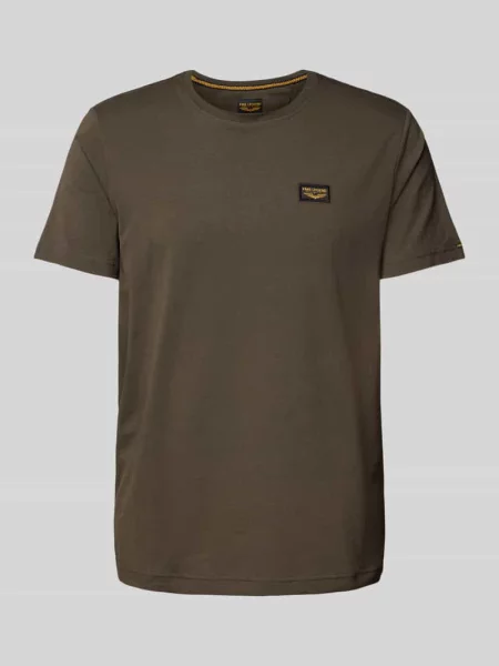 T-shirt z naszywką z logo model ‘GUYVER’ Pme Legend granatowa