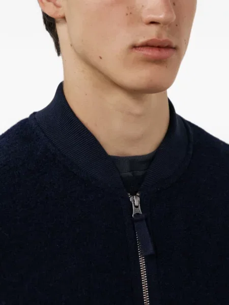 Geacă Hartford din fleece albastru