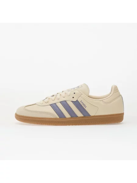 Сникърси adidas Samba Og W Crew White/ Silver Violet/ EUR 36 бежово