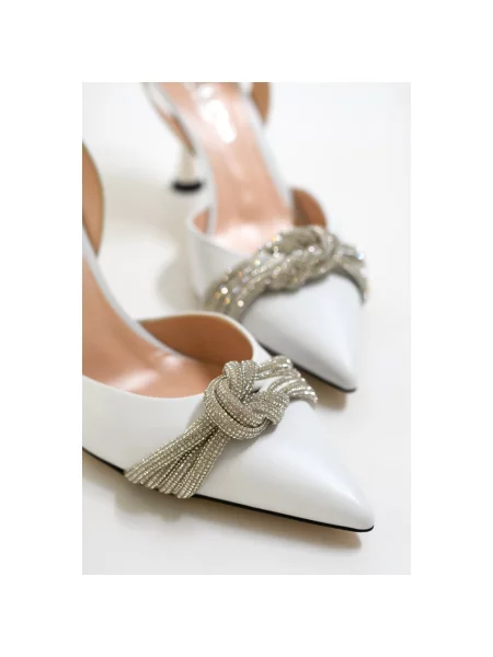 Босоножки Evaluna белые