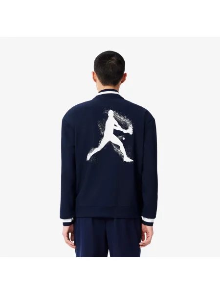 Lacoste Kurtka Tennis X Novak Djokovic granatowa