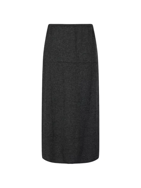Fustă midi Less gri