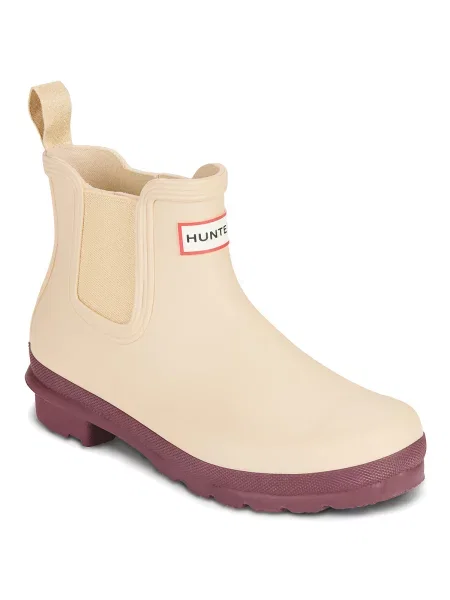 Chelsea boots Hunter béžová
