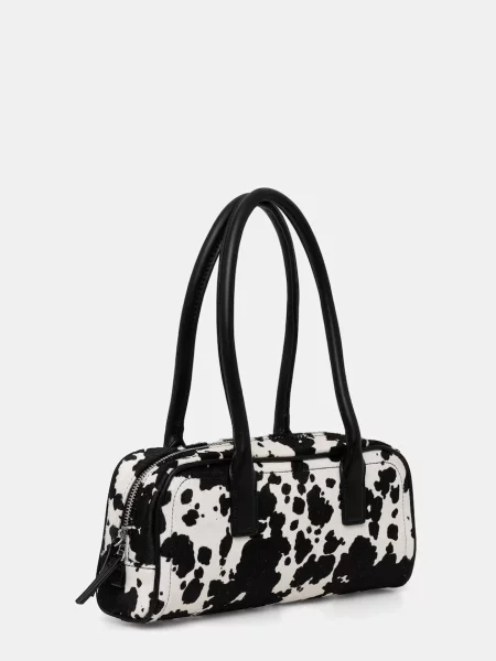 Кожаная сумка-багет Steve Madden