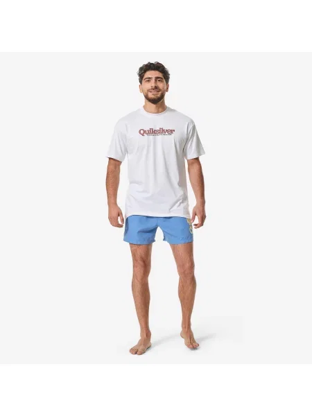 Second Life Koszulka UV surfingowa Quiksilver Til biała
