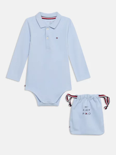 TOMMY HILFIGER Salopetă/Body deschis albastru