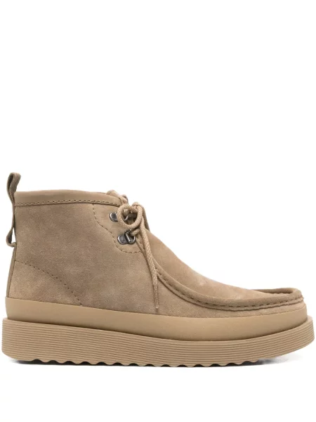 Botine Clarks Originals cu șireturi din piele