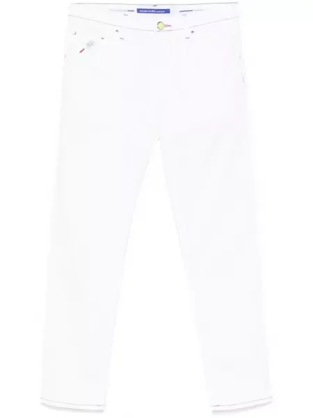 Džíny Jacob Cohen bílé