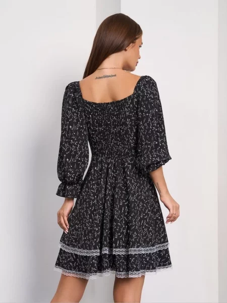 Платье мини Issa Plus черное