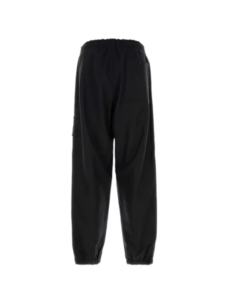 Pantaloni cargo Stone Island cu strasuri negru