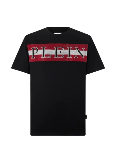 Tricou Philipp Plein cu imagine negru
